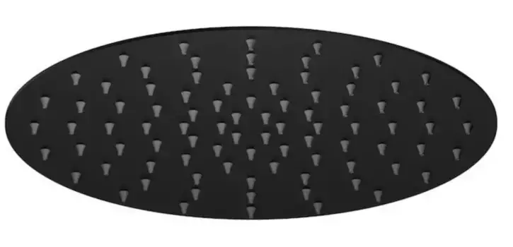 Верхний душ «Nobili» AD139/121BM чёрный матовый