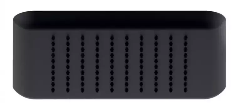 Верхний душ «Nobili» AD139/122BM чёрный матовый