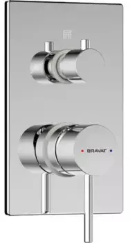 Внешняя часть смесителя «Bravat» Arc P69193CENG хром