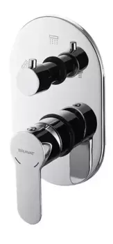 Внешняя часть смесителя «Bravat» New Moon P69191C-RUS хром