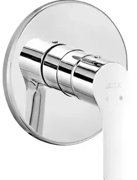 Внешняя часть смесителя «E.C.A.» Luna 102167106EX-Y хром