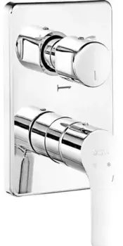 Внешняя часть смесителя «E.C.A.» Luna 102167306EX-K 3 режима хром