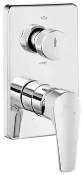 Внешняя часть смесителя «E.C.A.» Niobe 102167213EX-KDE 2 режима хром