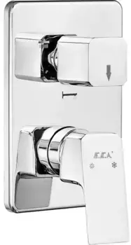 Внешняя часть смесителя «E.C.A.» Tiera 102167305EX-K 3 режима хром