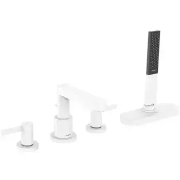 Внешняя часть смесителя «Hansgrohe» Finoris 76444700 белая матовая