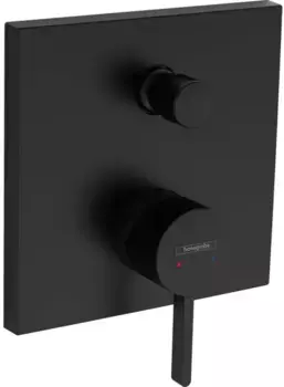 Внешняя часть смесителя «Hansgrohe» Metropol 76415670 чёрная матовая