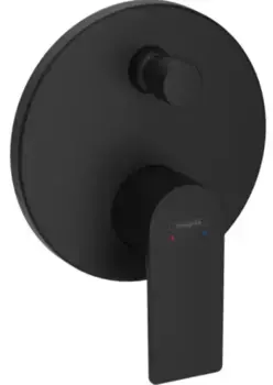 Внешняя часть смесителя «Hansgrohe» Rebris E 72468670 чёрная матовая