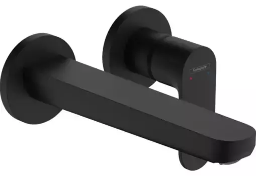 Внешняя часть смесителя «Hansgrohe» Rebris S 72528670 чёрная матовая