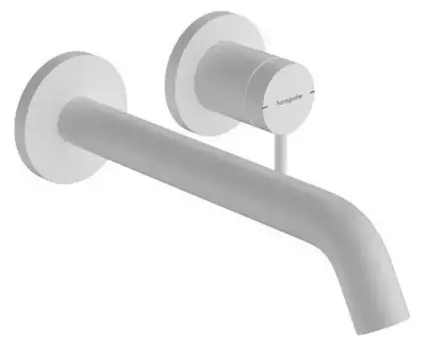 Внешняя часть смесителя «Hansgrohe» Tecturis S 73351700 23,5 белая матовая