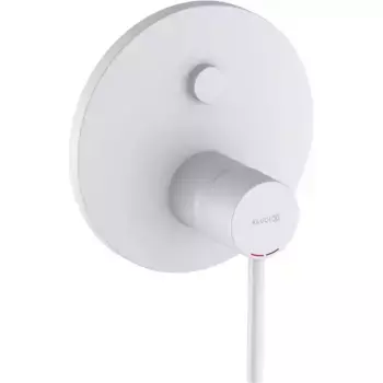 Внешняя часть смесителя «Kludi» Bozz 386595376 белая матова