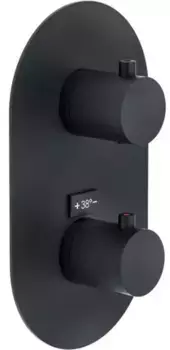 Внешняя часть смесителя «Nobili» Live WE00102/TBM чёрная матовая