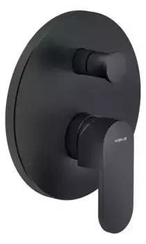 Внешняя часть смесителя «Nobili» Up UP94100/EBM чёрная матовая