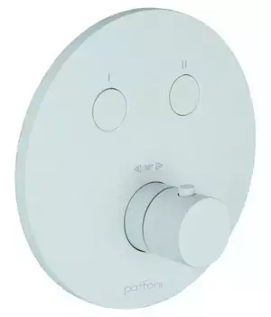 Внешняя часть смесителя «Paffoni» Compact Box CPT018BO белая матовая