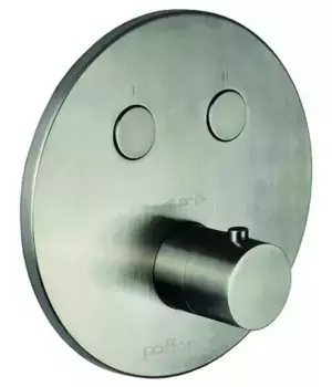 Внешняя часть смесителя «Paffoni» Compact Box CPT018ST сталь