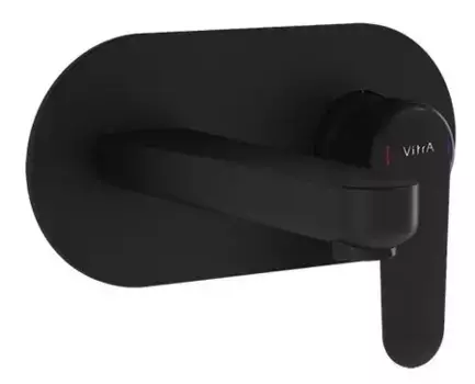 Внешняя часть смесителя «Vitra» Root Round A4272136EXP чёрная матовая