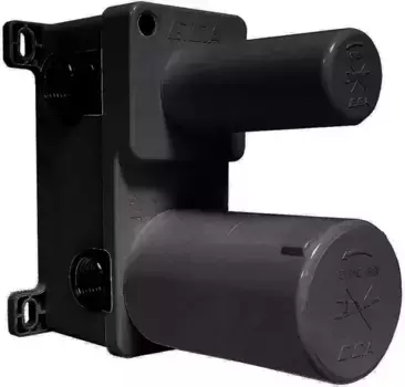 Внутренняя часть смесителя «E.C.A.» 102166301C1EX чёрная