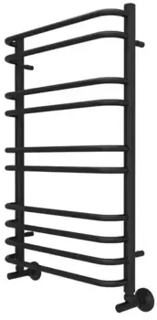 Водяной полотенцесушитель «Акватек» Пандора П10 AQ RRС1080BL 50/80 без комплектующих чёрный муар