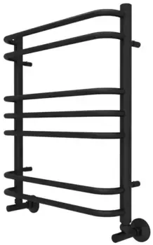 Водяной полотенцесушитель «Акватек» Пандора П7 AQ RRС0760BL 50/60 без комплектующих чёрный муар