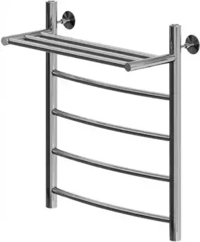 Водяной полотенцесушитель «Aquanet» Romeo 50/60 хром с полкой
