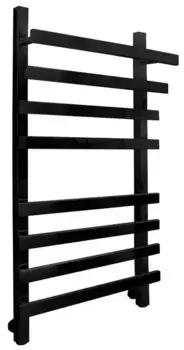 Водяной полотенцесушитель «Indigo» Askel LASWPF80-50BR 56/85 с комплектующими чёрный муар универсальный