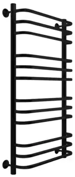 Водяной полотенцесушитель «Indigo» Brace LBCW100-50BR 53/100 без комплектующих чёрный муар