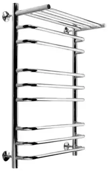 Водяной полотенцесушитель «Indigo» Brace LBCW80-50P 53/80 без комплектующих хром с полкой