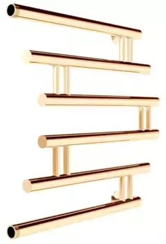 Водяной полотенцесушитель «Indigo» Фокстрот Zip FZW50-50GDK3 61/53 золото универсальный