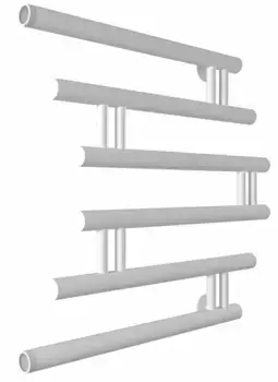 Водяной полотенцесушитель «Indigo» Фокстрот Zip FZW60-60WM 71/63 белый матовый универсальный