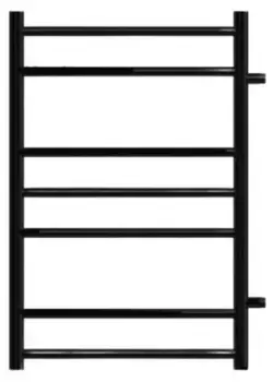 Водяной полотенцесушитель «Point» PN10558B 50/80 без комплектующих черный универсальный