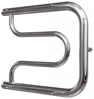 Водяной полотенцесушитель «Point» PN21334P 40/32 без коплектующих хром с полкой универсальный