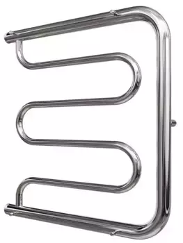 Водяной полотенцесушитель «Point» PN25554P 40/50 Фокстрот без коплектующих хром с полкой универсальный