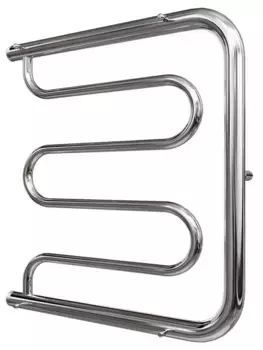 Водяной полотенцесушитель «Point» PN25555P 50/50 Фокстрот без коплектующих хром с полкой универсальный