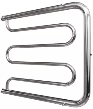 Водяной полотенцесушитель «Point» PN25665P 50/60 Фокстрот без коплектующих хром с полкой универсальный