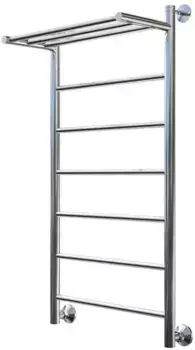 Водяной полотенцесушитель «Тругор» Аспект НК 1 50/100 без углов хром с полкой универсальный