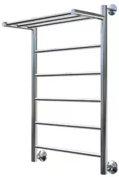 Водяной полотенцесушитель «Тругор» Аспект НК 1 50/80 без углов хром с полкой универсальный