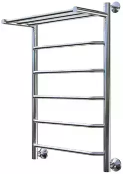 Водяной полотенцесушитель «Тругор» Браво НК 1 40/80 без углов хром с полкой универсальный