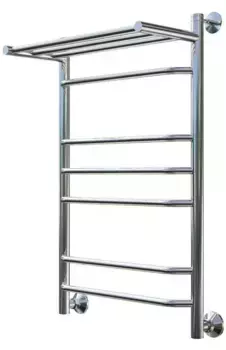 Водяной полотенцесушитель «Тругор» Браво НК 3 50/80 без углов хром с полкой универсальный