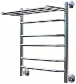 Водяной полотенцесушитель «Тругор» Браво НК 3 50/60 без углов хром с полкой универсальный