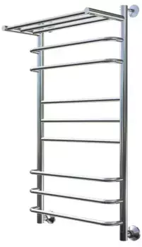 Водяной полотенцесушитель «Тругор» Идеал комби НК 3 60/100 без углов хром с полкой универсальный