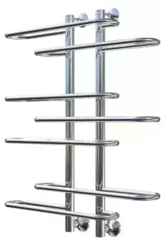 Водяной полотенцесушитель «Тругор» Логика НК 60/80 без углов хром универсальный