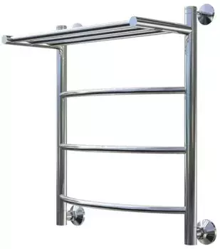 Водяной полотенцесушитель «Тругор» Приоритет НП 1 50/60 с комплектующими хром с полкой универсальный