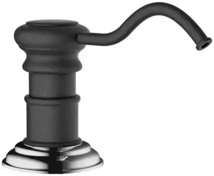 Встраиваемый дозатор для моющего средства «Omoikiri» OM-01-BL чёрный