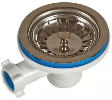 Выпуск для мойки «Orio» А-4007-02 нержавеющая сталь