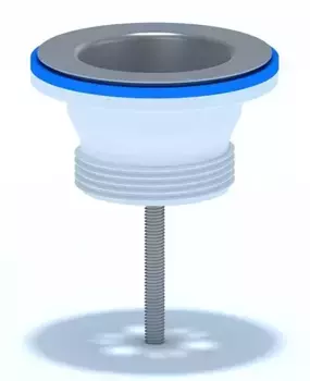 Выпуск для раковины «АНИпласт» M200 нержавеющая сталь