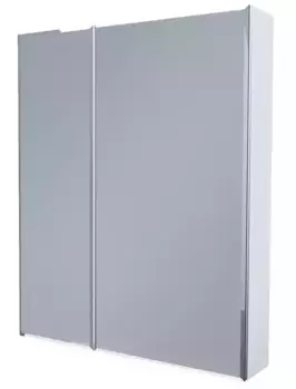 Зеркальный шкаф «1Marka» Соната 75 без света белый