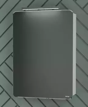 Зеркальный шкаф «Albert&Bayer» Elegance 50/70BM без света белый правый