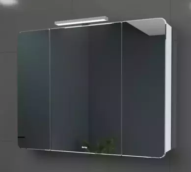 Зеркальный шкаф «Albert&Bayer» Elegance 90/70BM без света белый