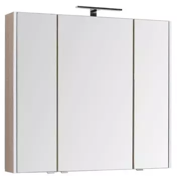 Зеркальный шкаф «Aquanet» Августа 100 без света дуб сонома