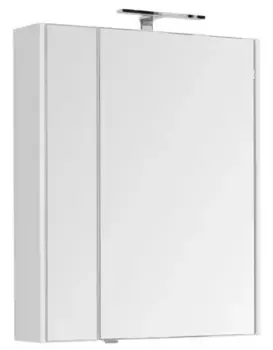 Зеркальный шкаф «Aquanet» Августа 75 без света белый правый