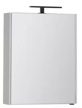 Зеркальный шкаф «Aquanet» Латина 60 без света белый правый